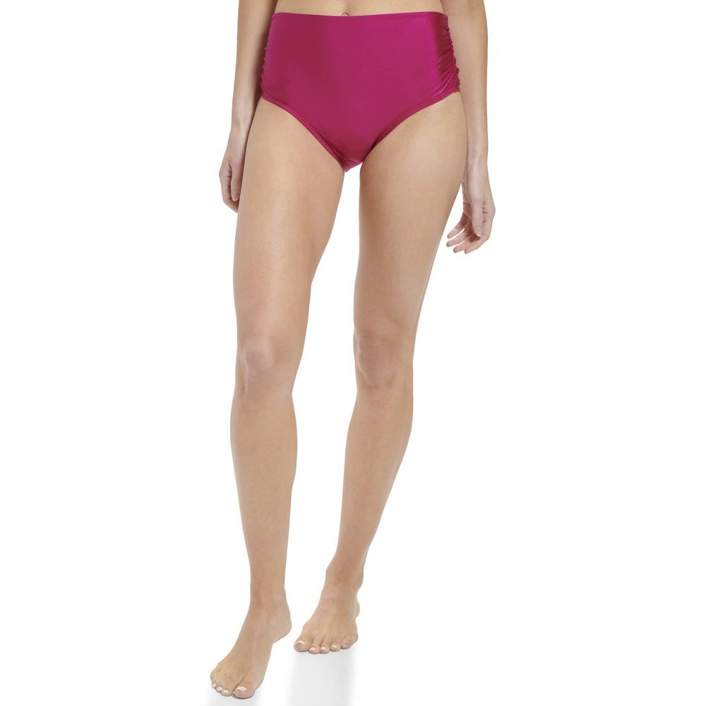 Calvin Klein Womens Lifestyle Swim Bottom Fuchsia Shimmer Medium